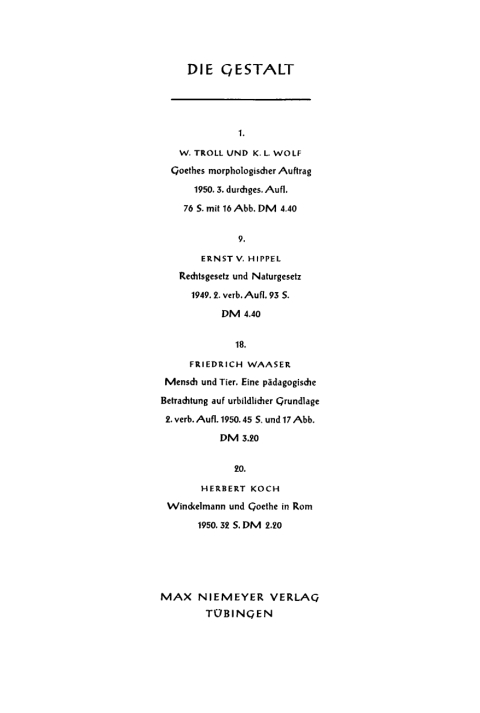 Cover image for book Vom Sinn der Perspektive