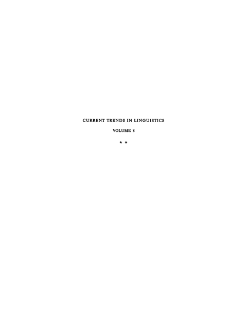 Cover image for book Linguistics in Oceania, 2
