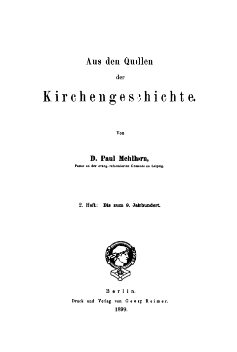 Cover image for book Bis zum 9. Jahrhundert