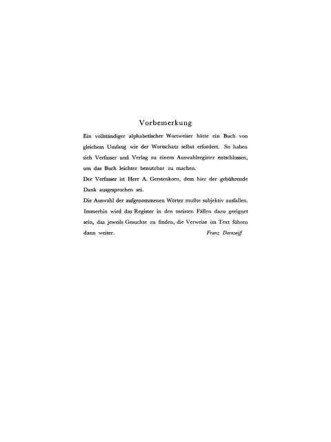 Cover image for book Der deutsche Wortschatz nach Sachgruppen