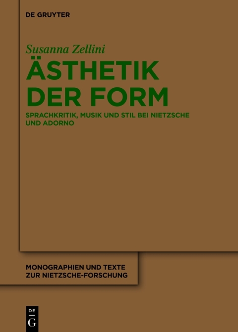 Cover image for book Ästhetik der Form