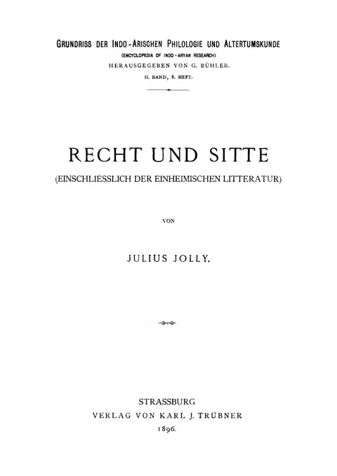 Cover image for book Recht und Sitte