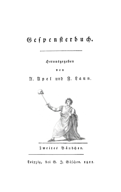Cover image for book A. Apel; F. Laun: Gespensterbuch. Bdch. 2