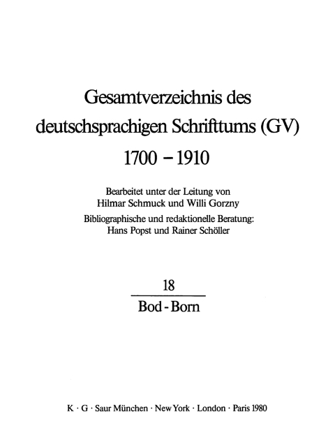 Cover image for book Bod - Born