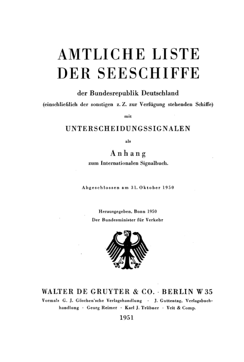 Cover image for book 31 Okt. 1950