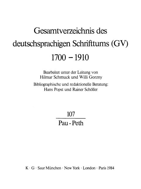 Cover image for book Pau - Peth