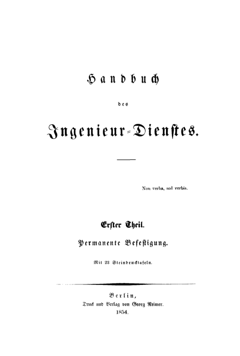 Cover image for book Permanente Befestigung