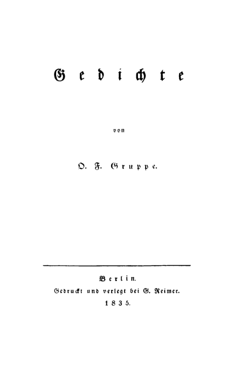 Cover image for book Gedichte