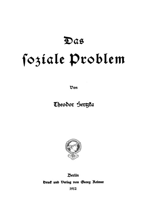 Cover image for book Das soziale Problem