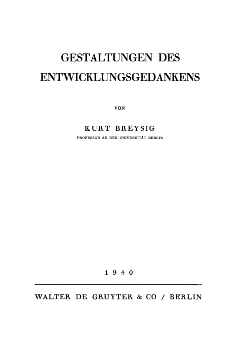 Cover image for book Gestaltungen des Entwicklungsgedankens