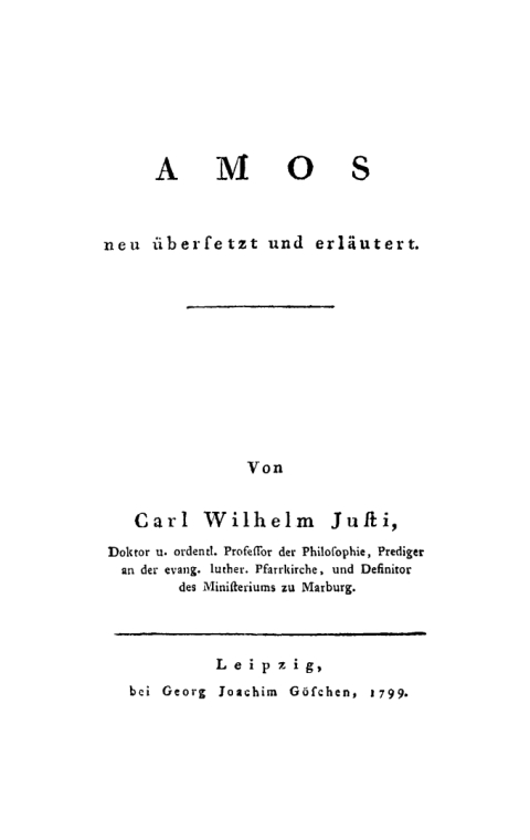 Cover image for book Amos
