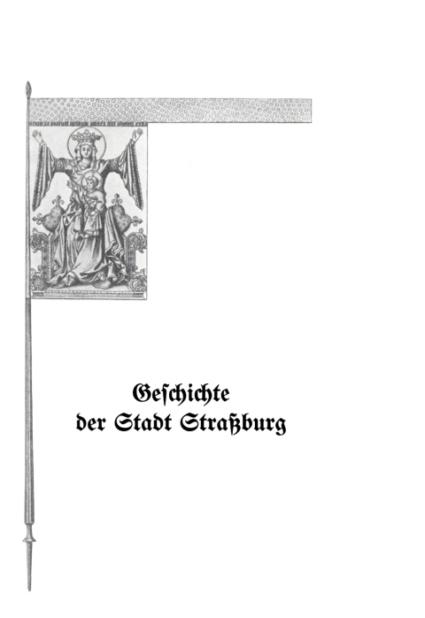 Cover image for book Geschichte der Stadt Straßburg
