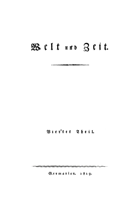 Cover image for book D. L. Jassoy: Welt und Zeit. Teil 4