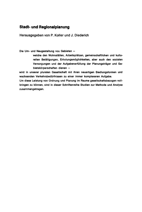 Cover image for book Dichte und Mischung der Bevölkerung
