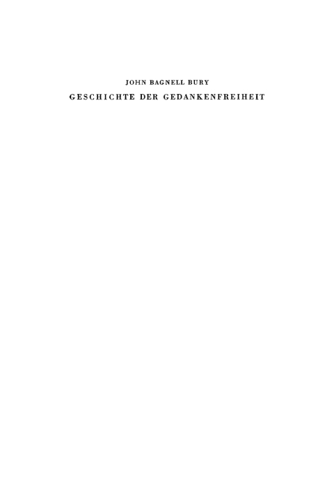 Cover image for book Geschichte der Gedankenwelt