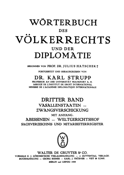 Cover image for book Vasallenstaaten - Zwangsverschickung
