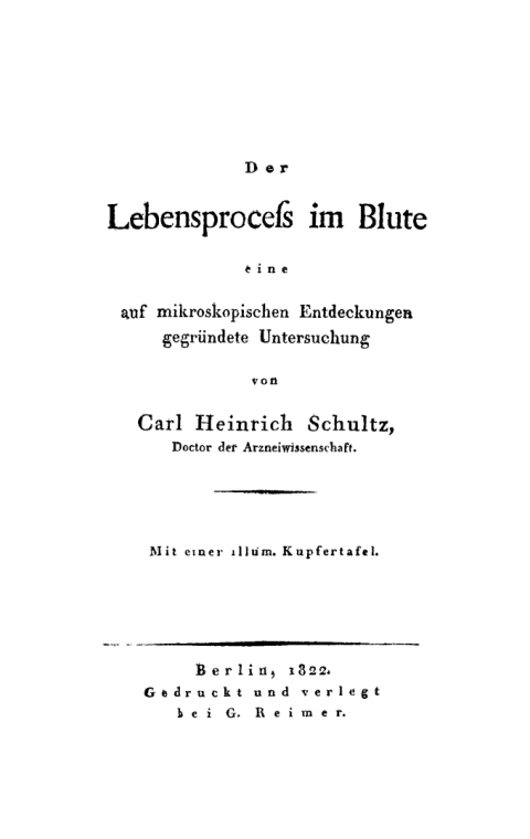Cover image for book Der Lebensprozess im Blute