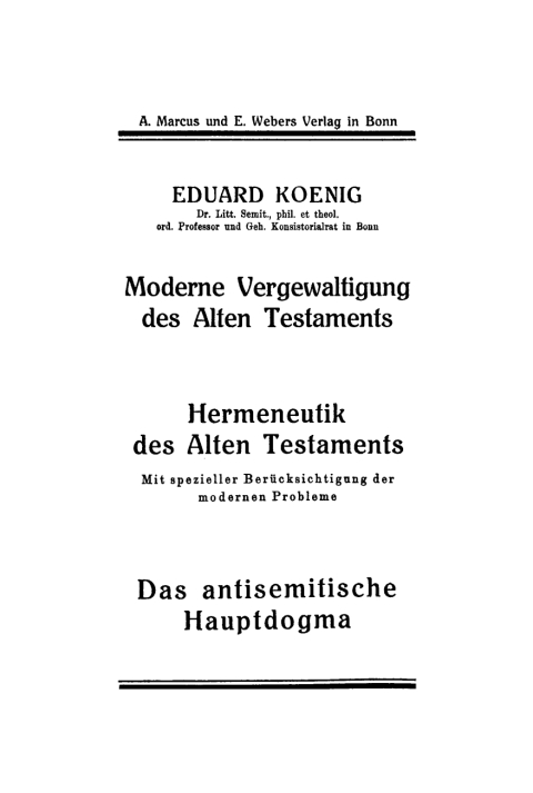 Cover image for book Der Prediger Salomo
