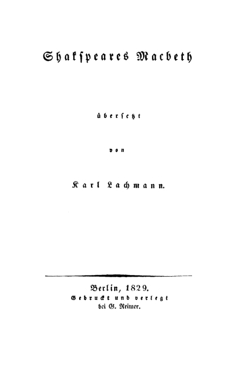 Cover image for book Shakspeare’s Macbeth