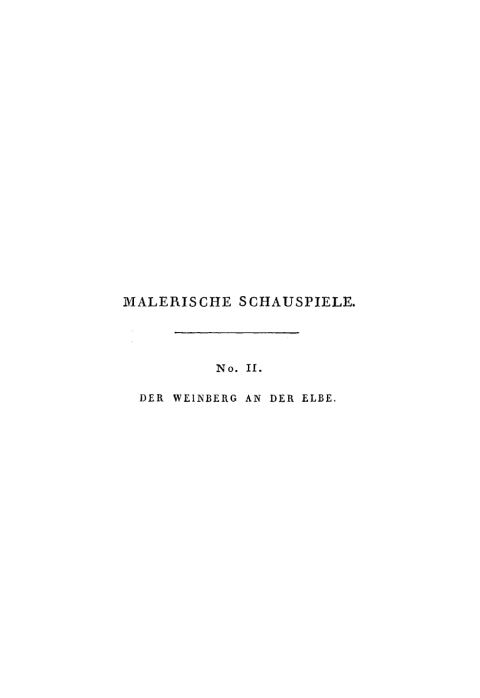 Cover image for book Malerische Schauspiele