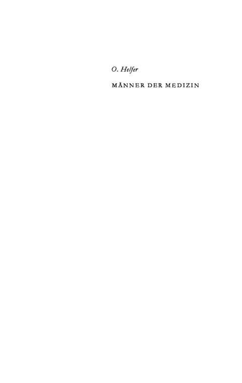 Cover image for book Männer der Medizin