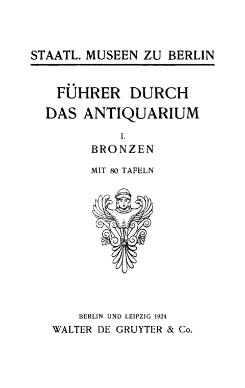 Cover image for book Bronzen