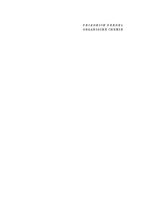 Cover image for book Organische Chemie