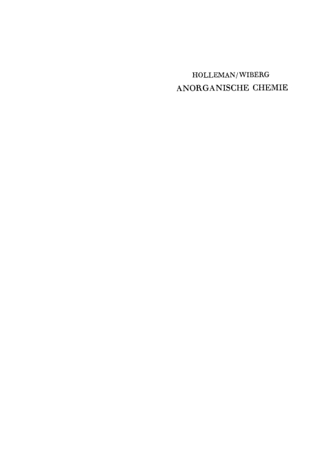 Cover image for book Lehrbuch der anorganischen Chemie