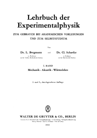 Mechanik – Akustik – Wärmelehre