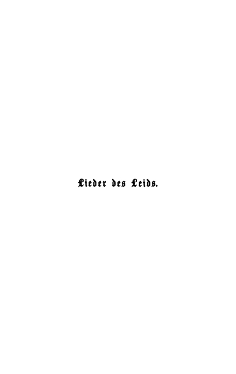 Cover image for book Lieder des Leids