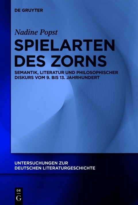 Cover image for book Spielarten des Zorns
