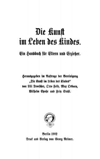 Die Kunst im Leben des Kindes