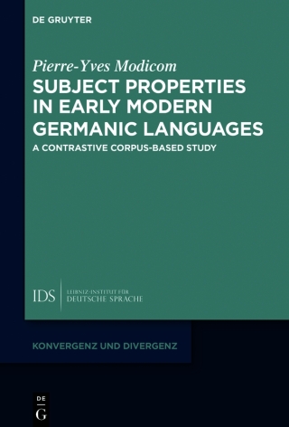 Subject Properties in Early Modern Germanic Languages