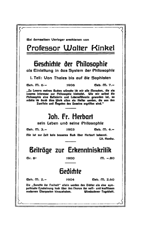 Cover image for book Vom Sein und von der Seele