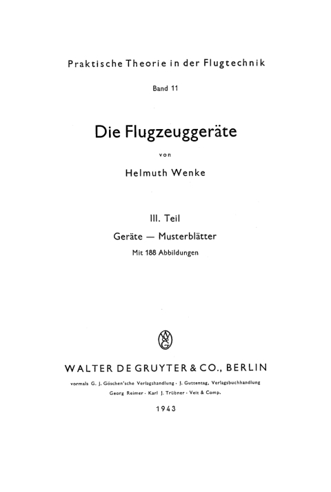 Cover image for book Geräte-Musterblätter