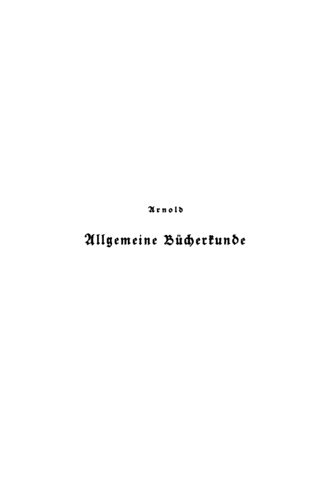 Cover image for book Allgemeine Bücherkunde zur neueren deutschen Literaturgeschichte