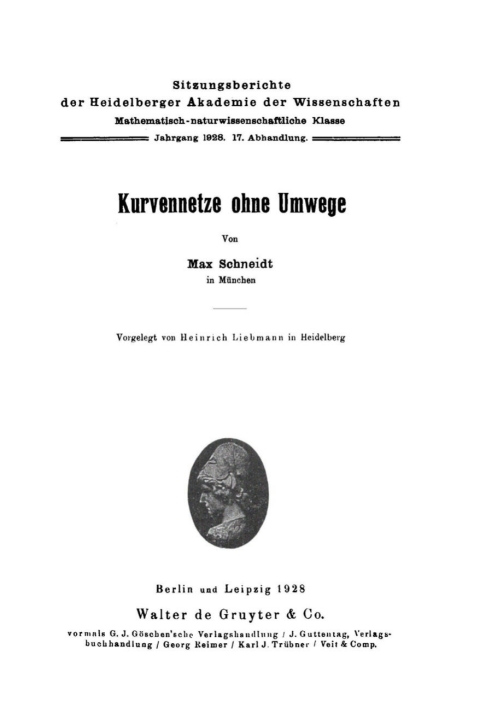 Cover image for book Kurvennetze ohne Umwege