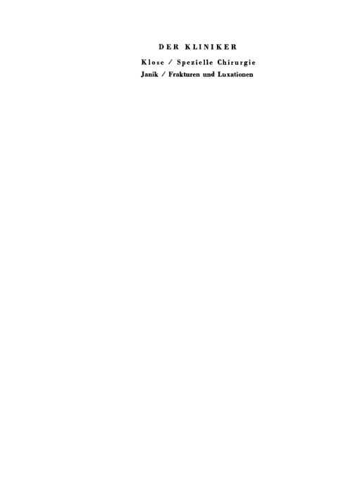 Cover image for book Frakturen und Luxationen