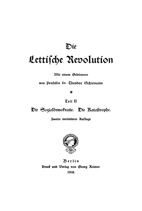 Cover image for book Die Sozialdemokratie. Die Katastrophe