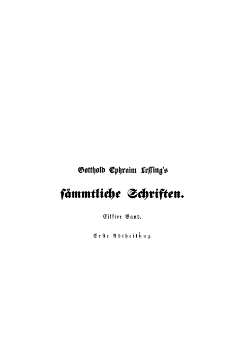 Cover image for book Lessings Litterarischer Nachlaß