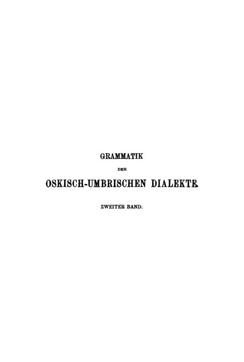Cover image for book Formenlehre, Syntax, Sammlung der Inschriften und Glossen, Anhang, Glossar