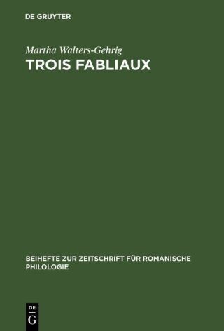 Trois fabliaux