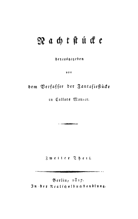 NachtstÃ¼cke 