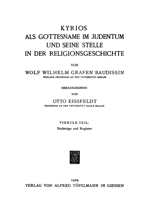 Cover image for book Nachträge und Register