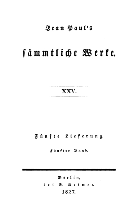 Cover image for book Fünfte Lieferung. Fünfter Band: Titan