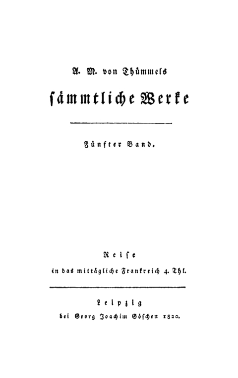 Cover image for book Reise in das mittägliche Frankreich, Teil 4