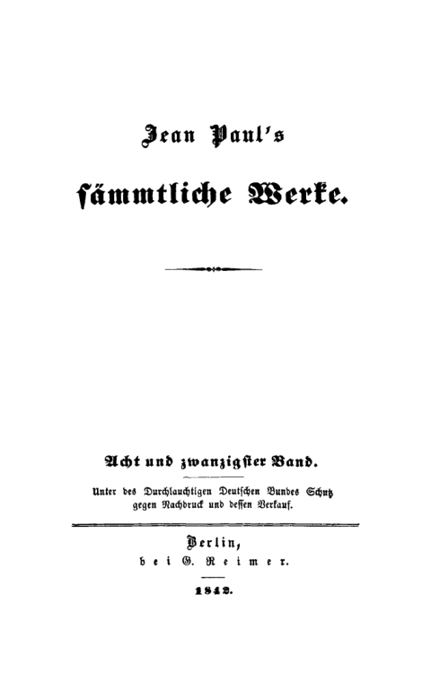 Cover image for book Der Komet oder Nikolaus Marggraf. Eine komische Geschichte