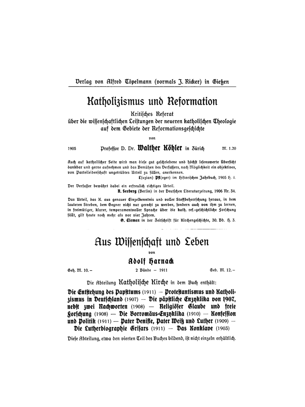 Page Fidelity Luthers theologische Quellen; $179.81