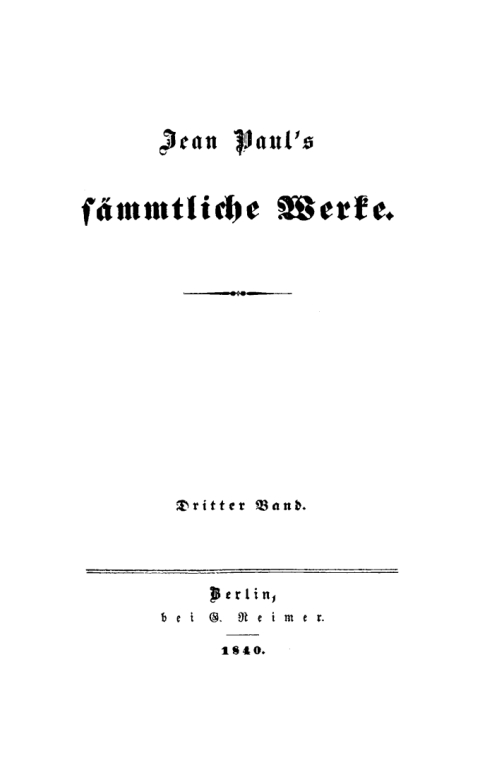 Cover image for book Leben des Quintus Fixlein aus fünfzehn Zettelkästen gezogen; nebst einem Mußteil und einigen Jus de tablette