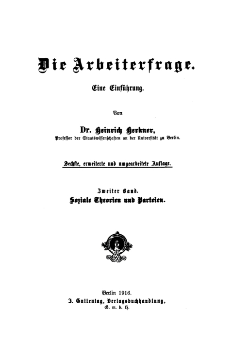 Cover image for book Soziale Theorien und Parteien
